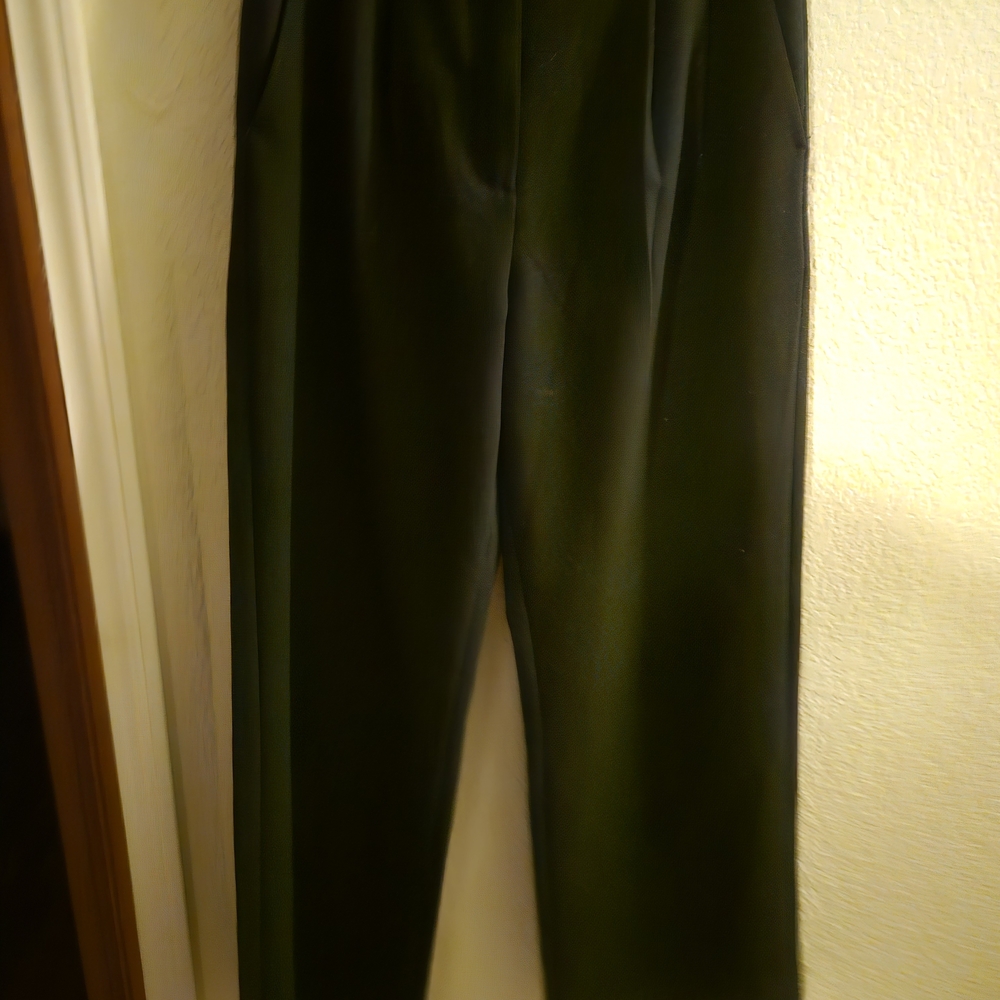 Abercrombie & Fitch Forest Green Women's Trousers